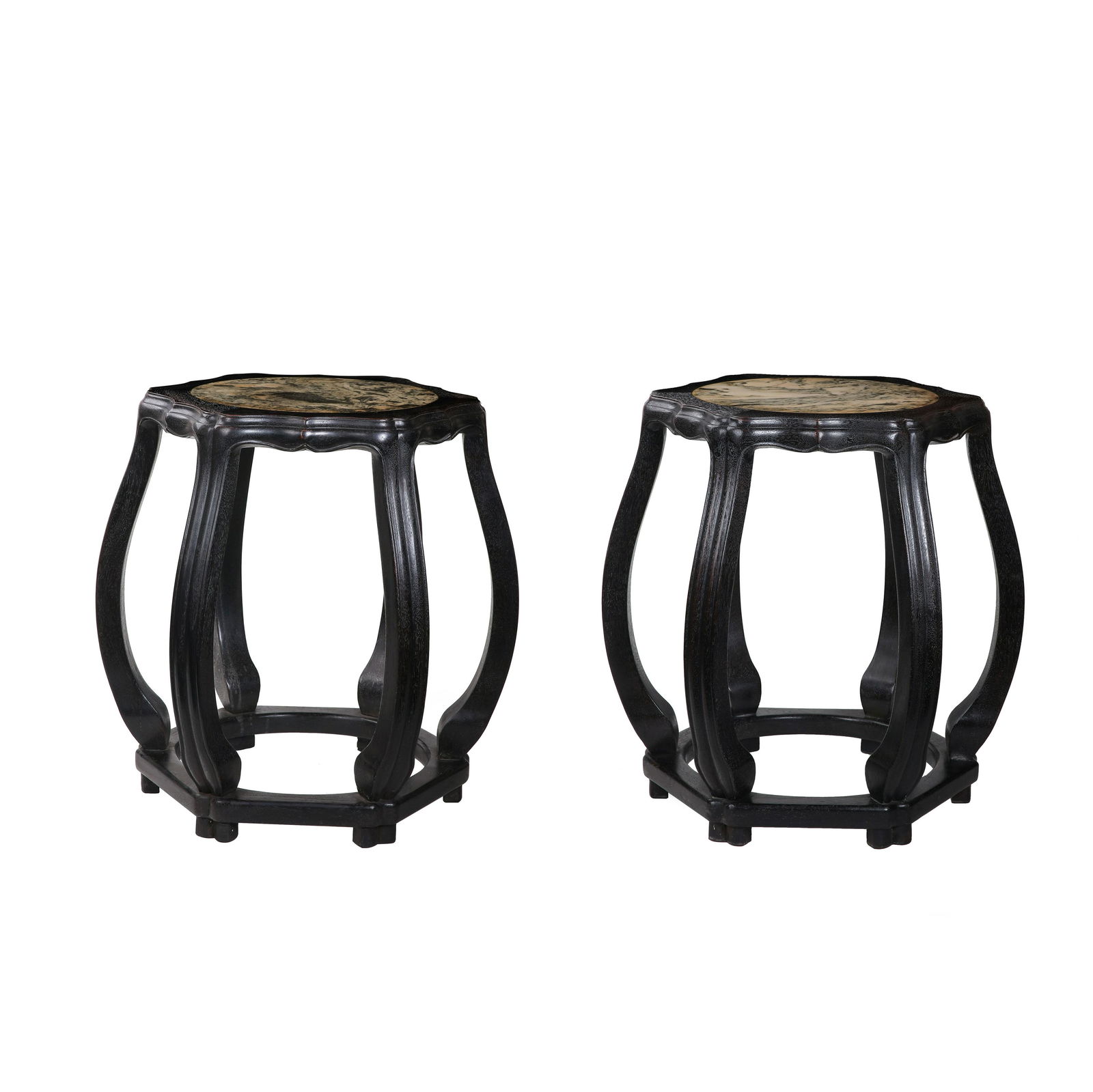 CHINESE QING DYNASTY ROSEWOOD DRUM STOOL (1 of 14)