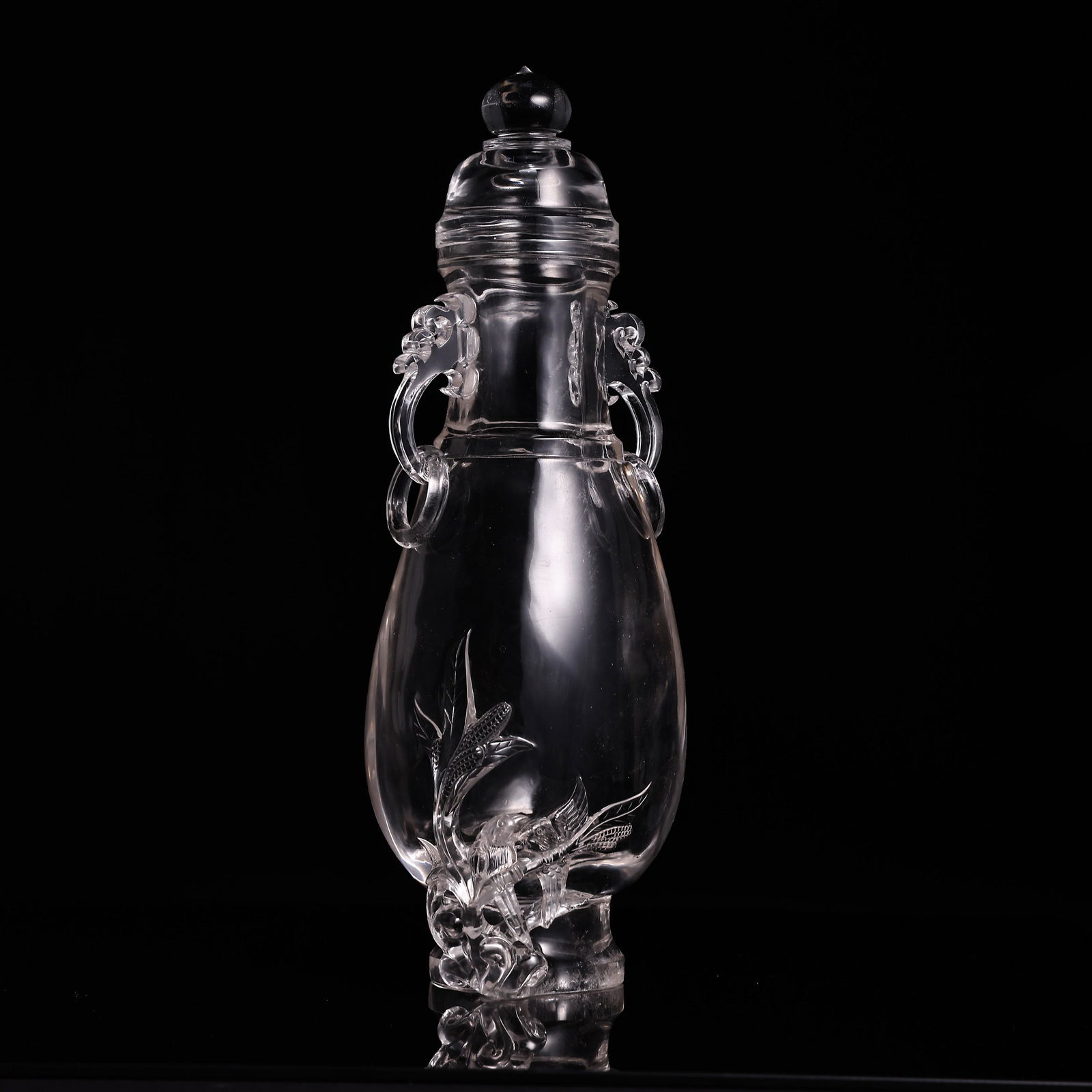 CHINESE TANG DYNASTY CRYSTAL BOTTLE (1 of 10)