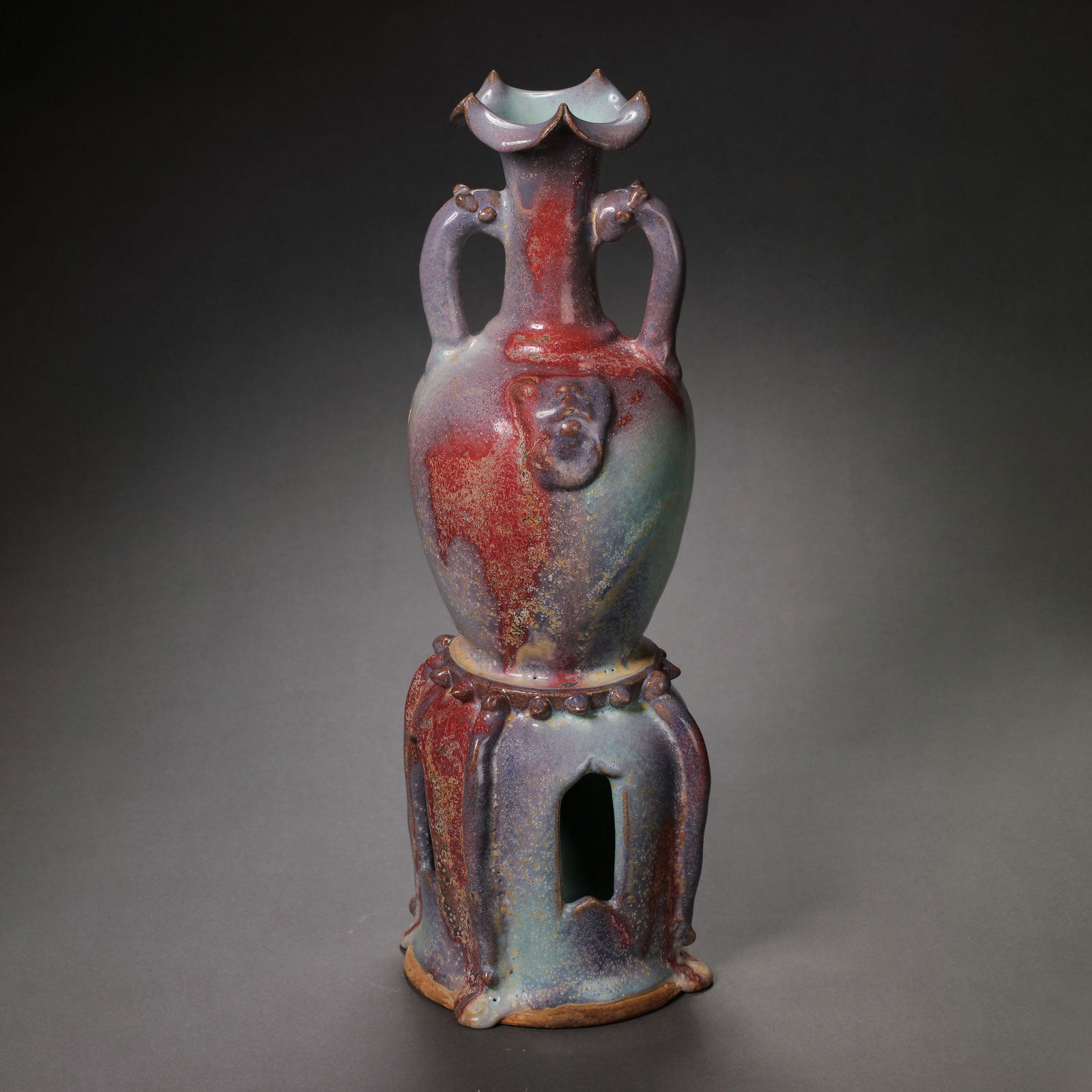 CHINESE SONG DYNASTY JUN WARE BOTTLE (1 of 11)