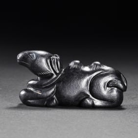 JADE CAMEL STATUE IN ANCIENT CHINA