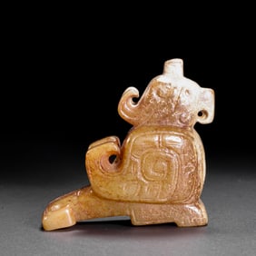 JADE OWL, WESTERN ZHOU DYNASTY, CHINA