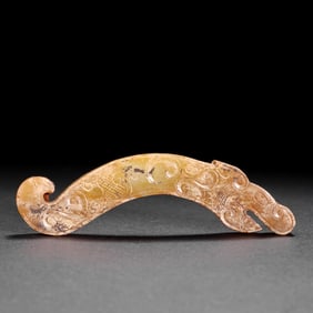 CHINESE JADE DRAGON, HAN DYNASTY