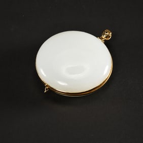 HETIAN JADE LID BOX, QING DYNASTY