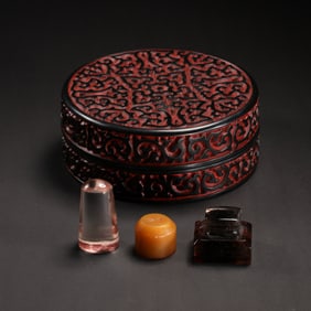 A SET OF CHINESE QING DYNASTY SEALS