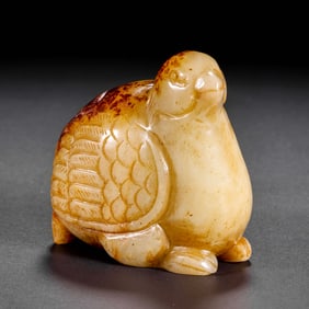 CHINESE JADE QUAIL, MING DYNASTY