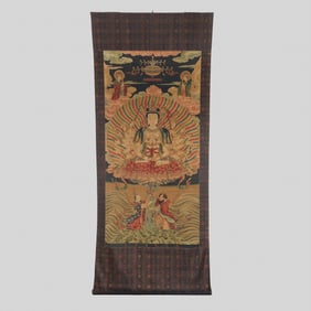 CHINESE THANGKA, QING DYNASTY