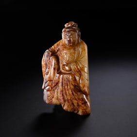 JADE MAN OF MING DYNASTY, CHINA