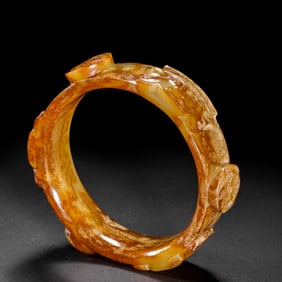 CHINESE JADE BRACELET, HAN DYNASTY