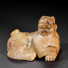 JADE BEAST, HAN DYNASTY, CHINA
