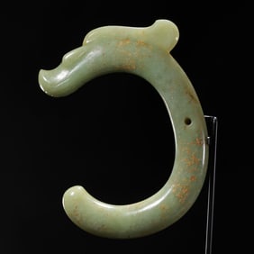 JADE C-DRAGON, HONGSHAN PERIOD, CHINA
