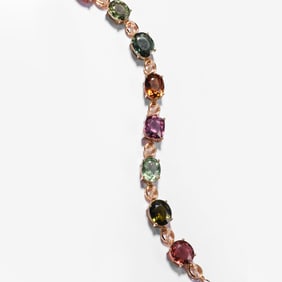 18K GOLD TOURMALINE BRACELET