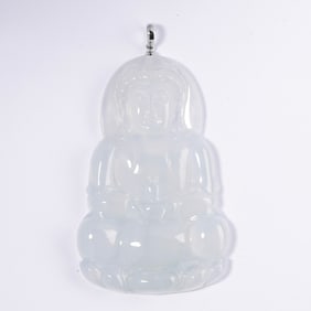 JADE AVALOKITESVARA PENDANT