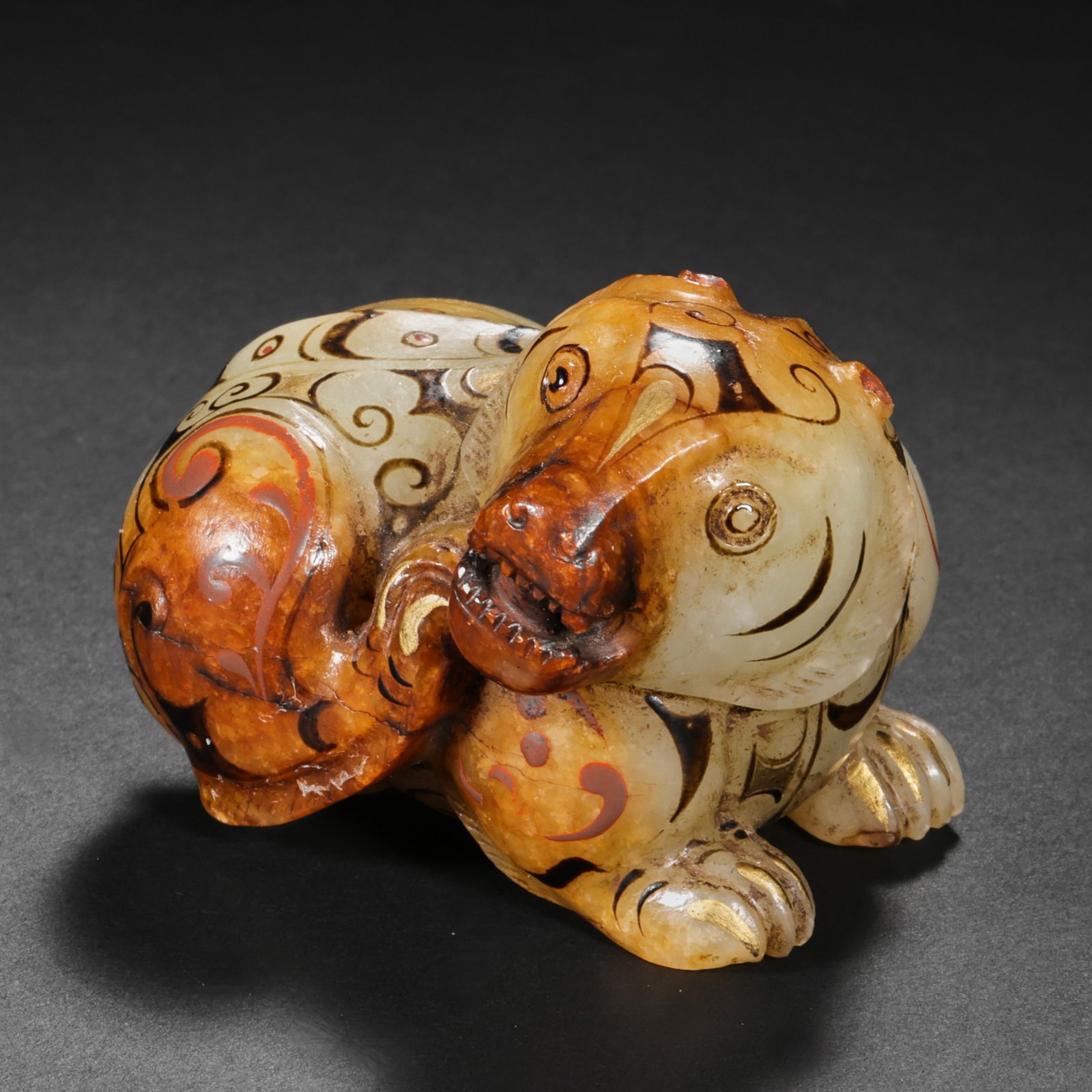 Jade Tiger from the Han Dynasty in China (1 of 12)