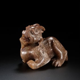 Chinese Han Dynasty Jade Beasts
