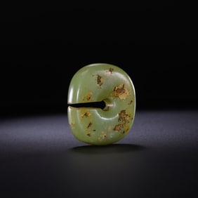Jade ring from the Hongshan culture of the Hongshan period in China