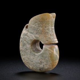 Jade Pig Dragon of Hongshan Culture, Hongshan Period, China