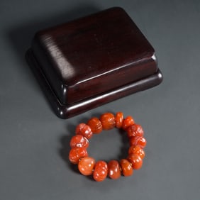 Chinese Tang Dynasty Nanhong Bracelet