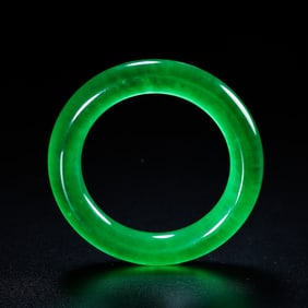 Chinese Qing Dynasty Jade Jewelry Bracelet