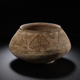 Painted pottery bowl of Hongshan culture during the Hongshan period of China
