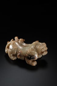Chinese Han Dynasty Jade Beasts