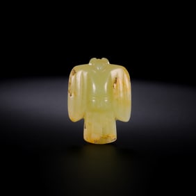 Jade Owl of Hongshan Culture, Hongshan Period, China