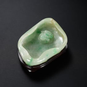 Chinese Qing Dynasty Jadeite Wash