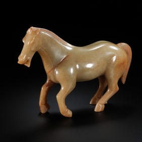 Jade Horse of the Middle Han Dynasty