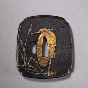 Japanese sword guard