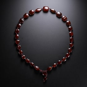 Chinese Liao Dynasty Agate Necklace