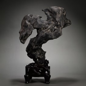 Lingbi stone carvings from the Qing Dynasty, China