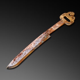 Chinese Warring States Period Jade Spear