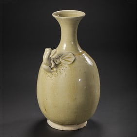 Chinese Sui Dynasty Xiangzhou Kiln Celadon Elephant Head Vase