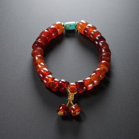 Chinese Western Zhou Dynasty Agate Bracelet