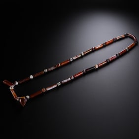 Chinese Liao Dynasty Agate Necklace