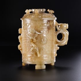 Chilong Jade Warehouse from the Han Dynasty, China