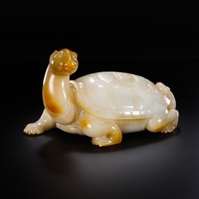 Chinese Han Dynasty Jade Turtle