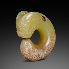 Jade Pig Dragon of Hongshan Culture during the Hongshan Period of China