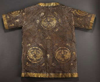 Silver-gilt battle robe from the Liao Dynasty, China