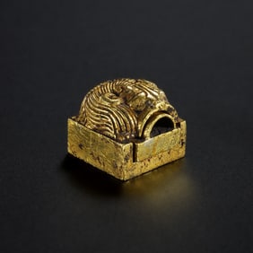 Chinese Han Dynasty Pure Gold Seal