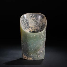 Jade Horse-hoof Tube of Hongshan Culture, Hongshan Period, China