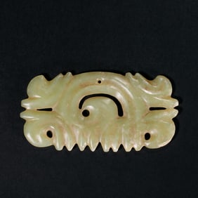 China Hongshan Period Hongshan Culture Gouyun Jade Pendant