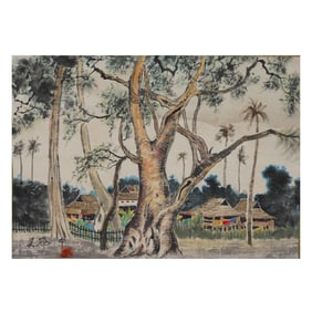 "Tree" by Wu Guanzhong