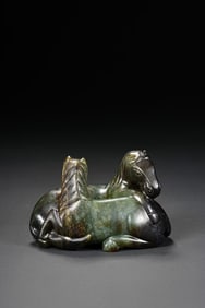 Chinese Han Dynasty Jade Horse