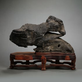 Chinese Qing Dynasty Taihu Stone Carving Ornaments