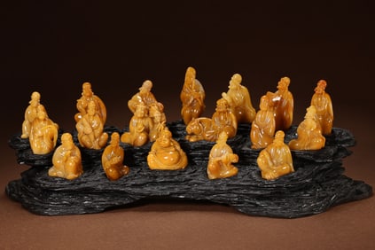 Eighteen Arhats of Tianhuang, Qing Dynasty, China