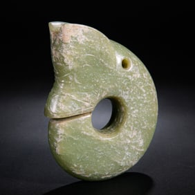 Jade Pig Dragon of Hongshan Culture, Hongshan Period, China