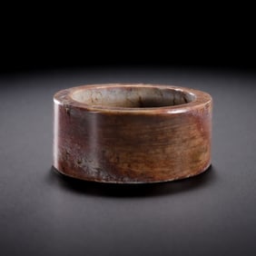 Jade ring of Qijia culture in Neolithic period of China