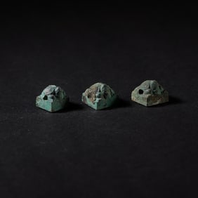 A set of Chinese Han Dynasty bronze seals