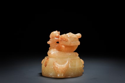 Chinese Western Zhou Dynasty auspicious animal seal