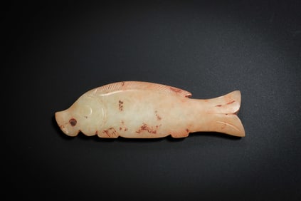Chinese Han Dynasty Jade Fish